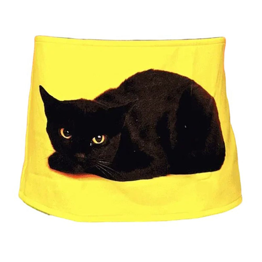 Boogzel Apparel Black Cat Y2K Mini Skirt