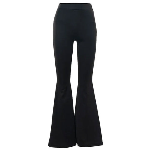Boogzel Apparel Black Flared Trousers