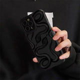 Boogzel Apparel Black Snake iPhone Case, view 2