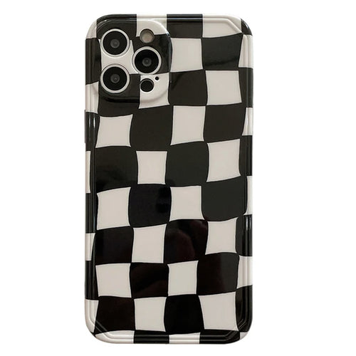 Boogzel Apparel Checkered iPhone Case