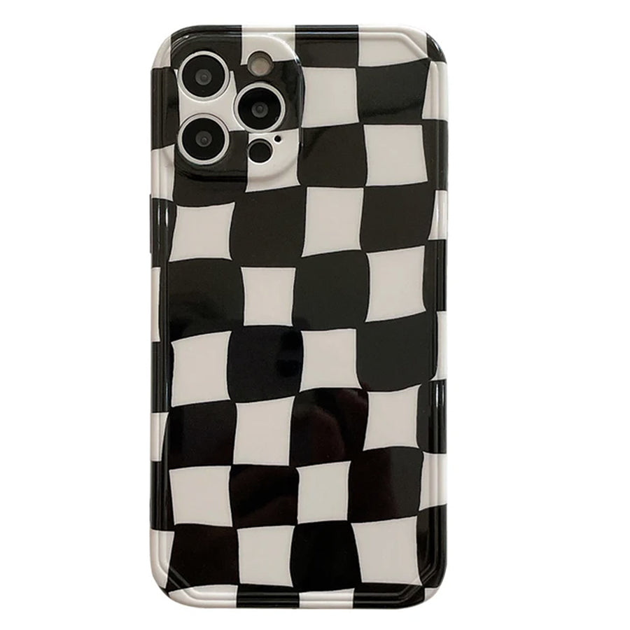 Boogzel Apparel Checkered iPhone Case
