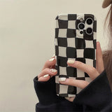 Boogzel Apparel Checkered iPhone Case, view 2