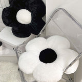 Boogzel Apparel Black & White Flower Pillow, view 4