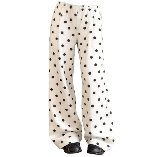 Boogzel Apparel Black & White Polka Dot Pants