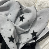 Boogzel Apparel Black & White Star Scarf, view 4