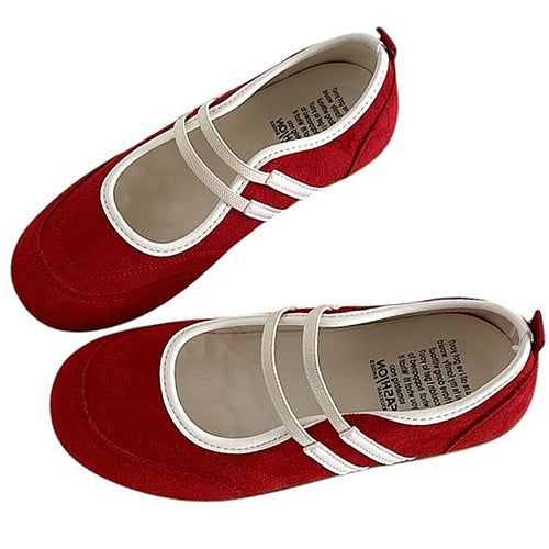 Boogzel Apparel Blokette Aesthetic Ballet Flats