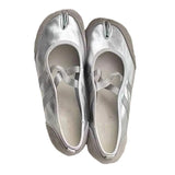 Boogzel Apparel Blokette Cross Strap Ballet Flats, view 6