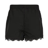 Boogzel Apparel Blokette Side Stripe Lace Shorts, view 3