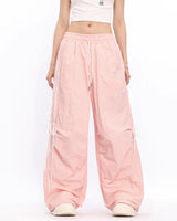 Boogzel Apparel Blokette Side Stripe Wide-Leg Trousers, view 6