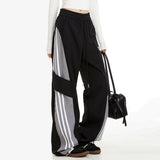 Boogzel Apparel Blokette Style Cargo Stripe Pants, view 3
