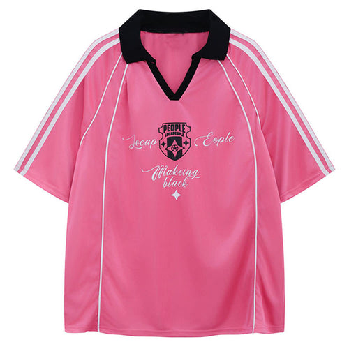 Boogzel Apparel Blokette Style Jersey Polo Shirt