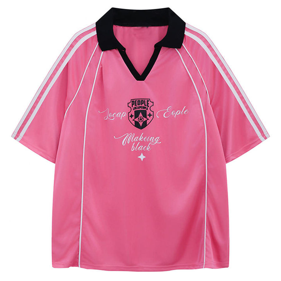 Boogzel Apparel Blokette Style Jersey Polo Shirt