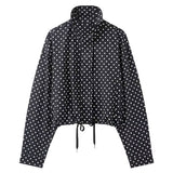 Boogzel Apparel Blokette Style Polka Dot Jacket, view 3