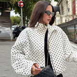 Boogzel Apparel Blokette Style Polka Dot Jacket, view 4