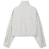 Boogzel Apparel Blokette Style Polka Dot Jacket, view 6