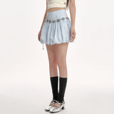 Boogzel Apparel Blue Balloon Mini Skirt, view 2