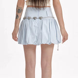 Boogzel Apparel Blue Balloon Mini Skirt, view 4