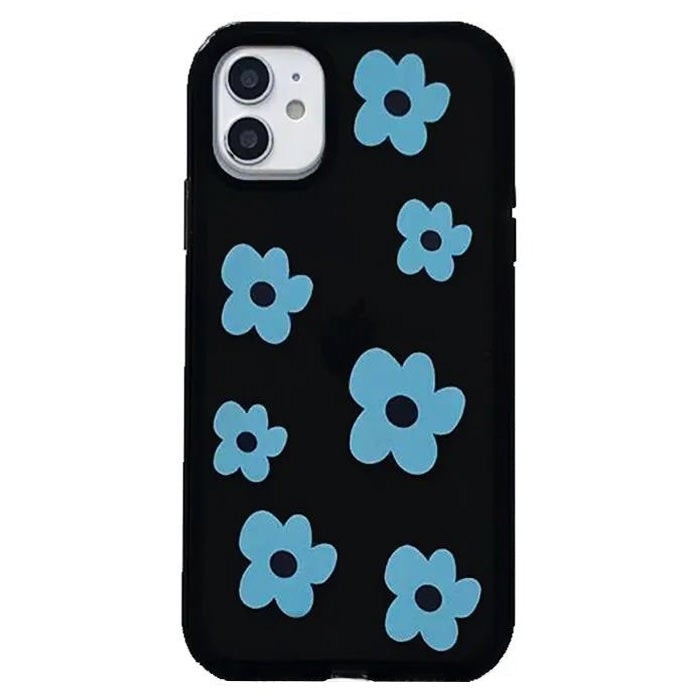 Boogzel Apparel Blue Flower iPhone Case