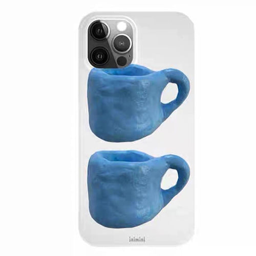 Boogzel Apparel Blue Mugs iPhone Case