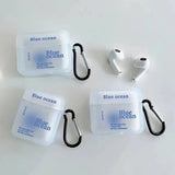 Boogzel Apparel Blue Ocean AirPods Case, view 3