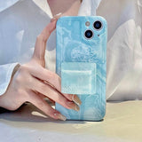 Boogzel Apparel Blue Rose iPhone Case, view 2