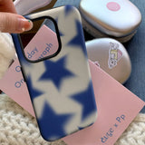Boogzel Apparel Blue Star Print Y2K iPhone Case, view 3