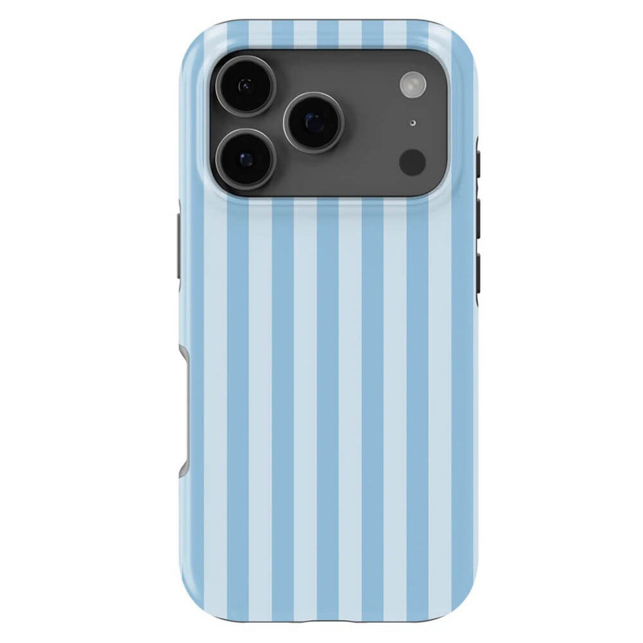 Boogzel Apparel Blue Striped iPhone Case