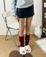 Boogzel Apparel Bonjour Baby Heart Tights, view 6