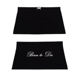 Boogzel Apparel Born to Die Micro Skirt, view 2