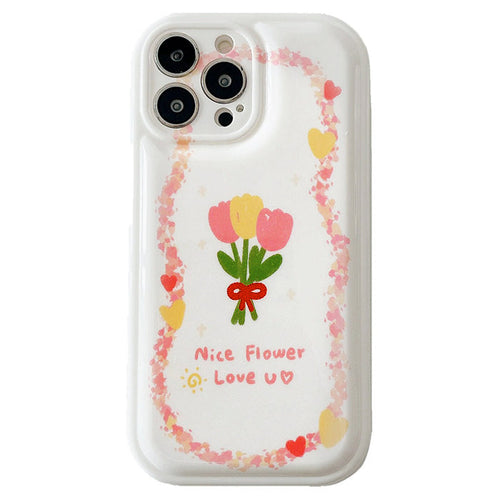 Boogzel Apparel Bouquet of Tulips iPhone Case