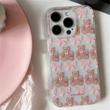 Boogzel Apparel Bow Bear iPhone Case, view 2