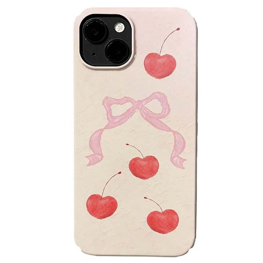 Boogzel Apparel Bow & Cherry iPhone Case