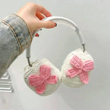 Boogzel Apparel Bow Crochet AirPods Max Case, view 2