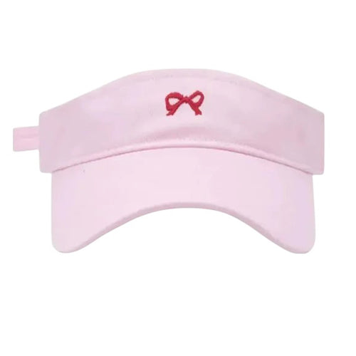 Boogzel Apparel Bow Embroidery Tennis Visor