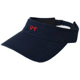 Boogzel Apparel Bow Embroidery Tennis Visor, view 4