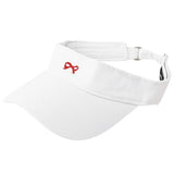Boogzel Apparel Bow Embroidery Tennis Visor, view 5