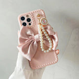 Boogzel Apparel Bow Pearl iPhone Case, view 2