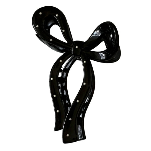 Boogzel Apparel Bow Polka Dot Hair Claw