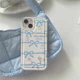 Boogzel Apparel Bow Rabbit iPhone Case, view 3