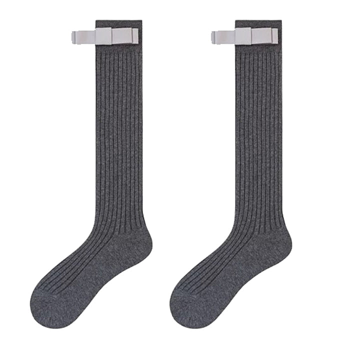 Boogzel Apparel Bowknot Knee-High Socks