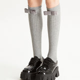 Boogzel Apparel Bowknot Knee-High Socks, view 5