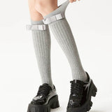 Boogzel Apparel Bowknot Knee-High Socks, view 6