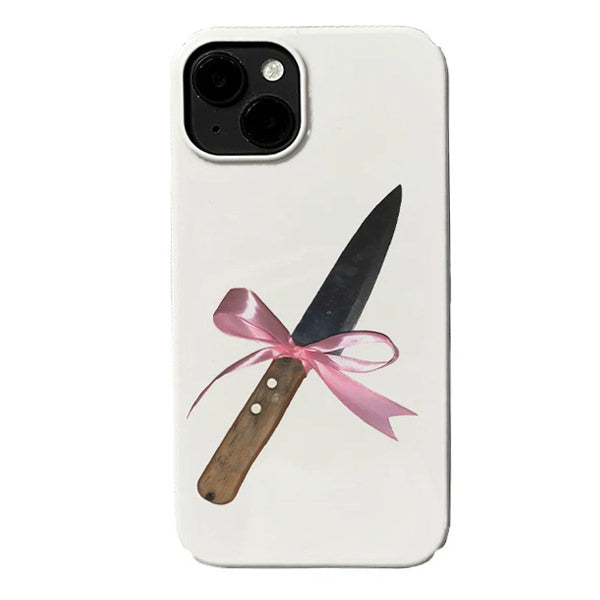 Boogzel Apparel Bowknot Knife iPhone Case