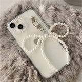 Boogzel Apparel Bowknot Pearl iPhone Case, view 4
