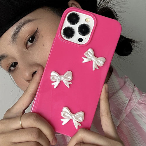 Boogzel Apparel Bowknot Pink IPhone Case