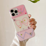 Boogzel Apparel Bowknot Rhinestone iPhone Case, view 2