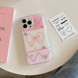 Boogzel Apparel Bowknot Rhinestone iPhone Case, view 4