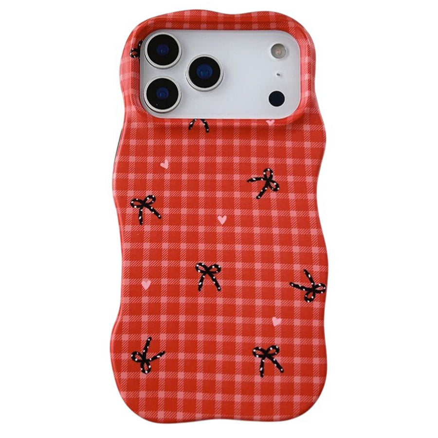Boogzel Apparel Bows Gingham iPhone Case
