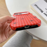 Boogzel Apparel Bows Gingham iPhone Case, view 5