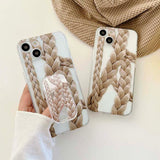 Boogzel Apparel Braids iPhone Case, view 2